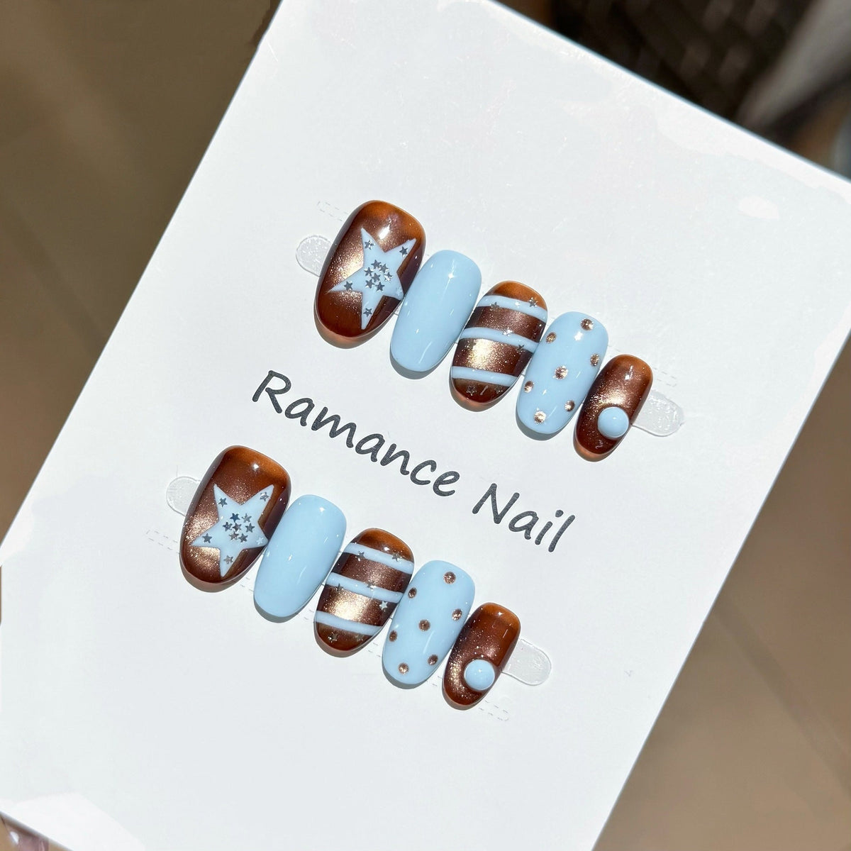 1Press-On Nail Art Miroken