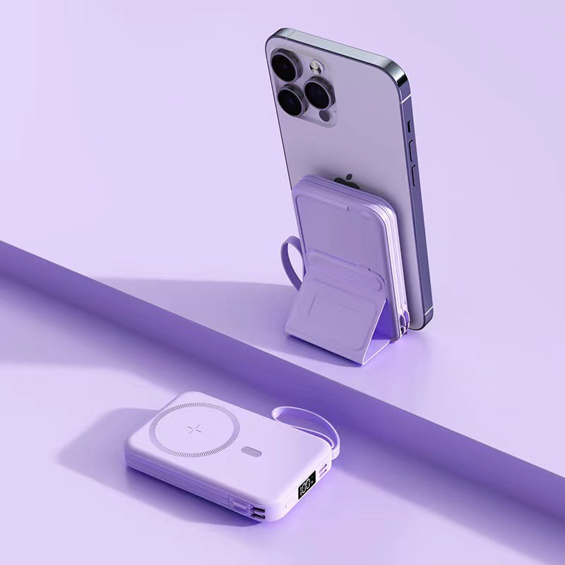 1Portable power bank with magnetic mount and fast charging function Miroken