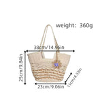 1Braided Baste Beach Bag Miroken