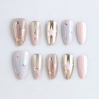 1Star-Embellished Press-On Nail Set Miroken