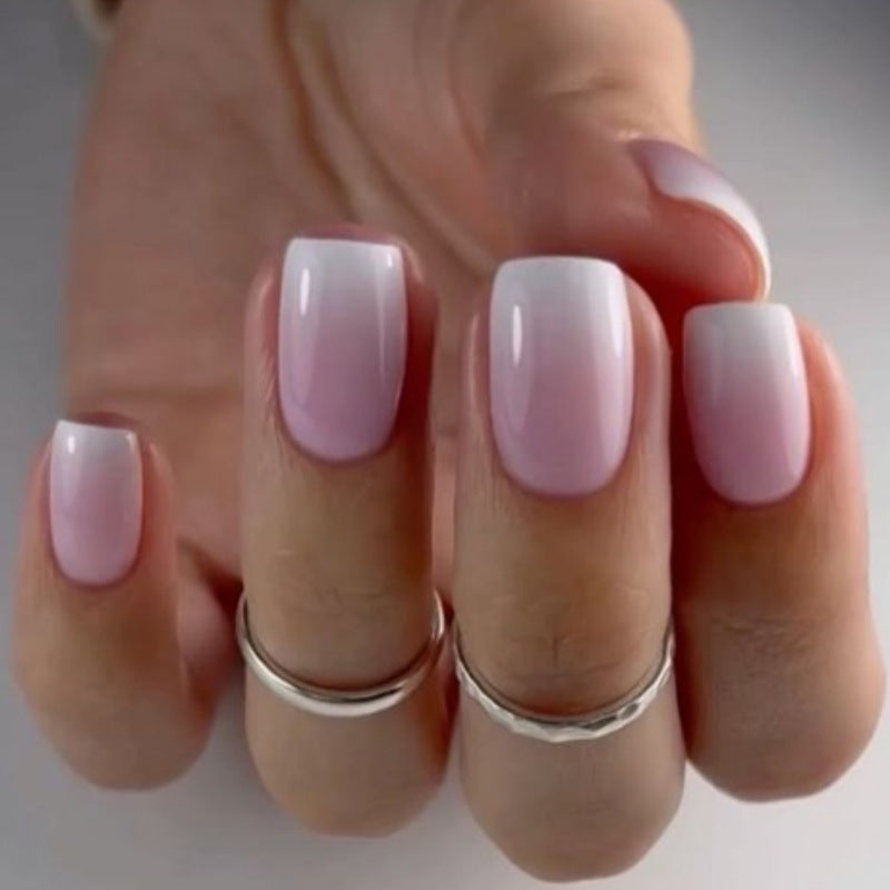 1Glossy Ombre Press-On Nails Miroken