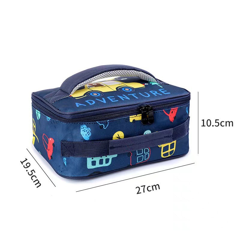 1Cartoon-Themed Insulated Lunch Bag Miroken