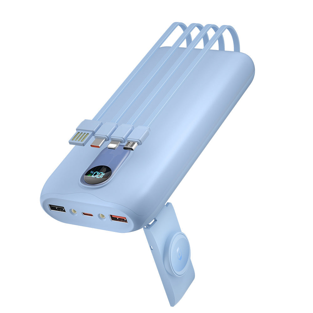 1Portable power bank with integrated wireless charging function Miroken