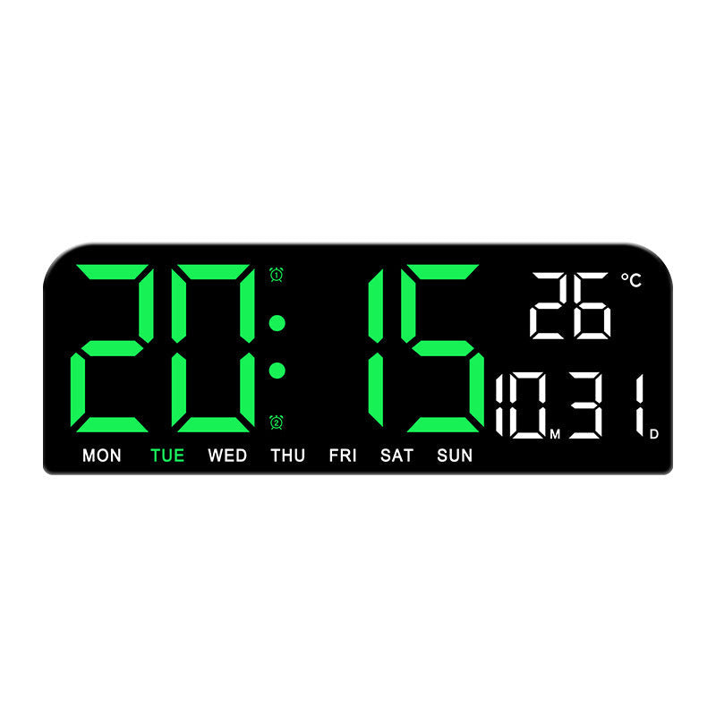 1Digital Multifunctional Alarm Clock with Temperature Display Miroken