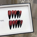 1Artistic Gothic-Inspired Press-On Nail Set Miroken