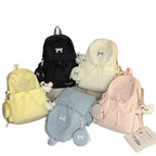 1Backpack with Cute Appliqués and Multifunctional Design Miroken