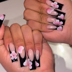 1Premium Floral Nail Art Enhancements Miroken