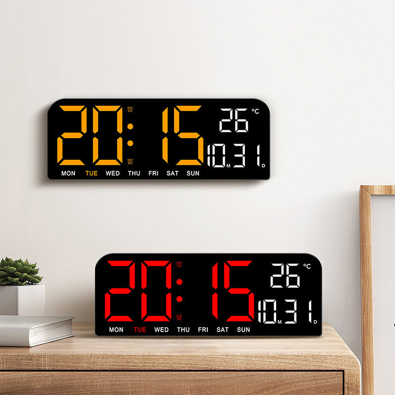 1Digital Multifunctional Alarm Clock with Temperature Display Miroken