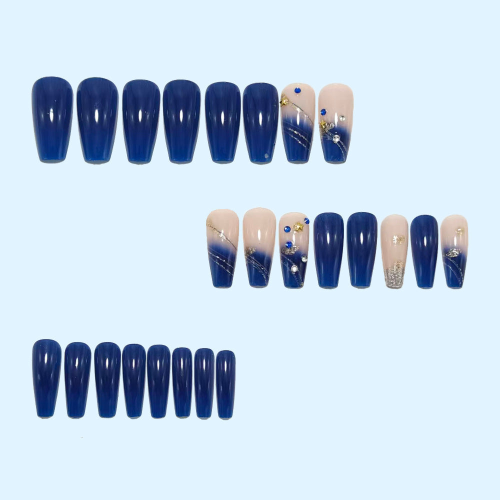 1Glamorous nail art with glitter and floral accents Miroken
