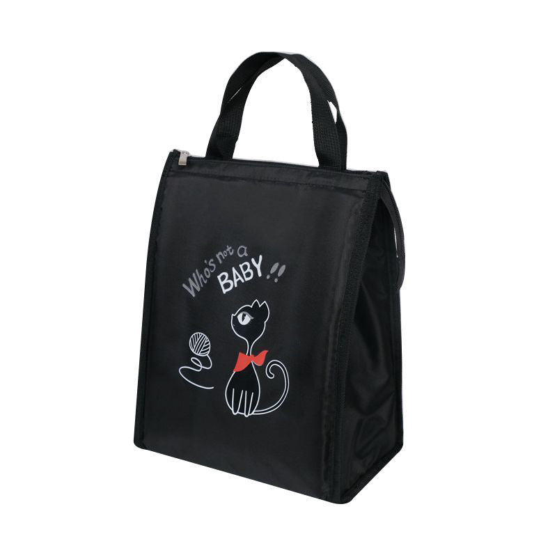 1Insulated Lunch Bag with Practical Carry Handle and Stylish Design Miroken