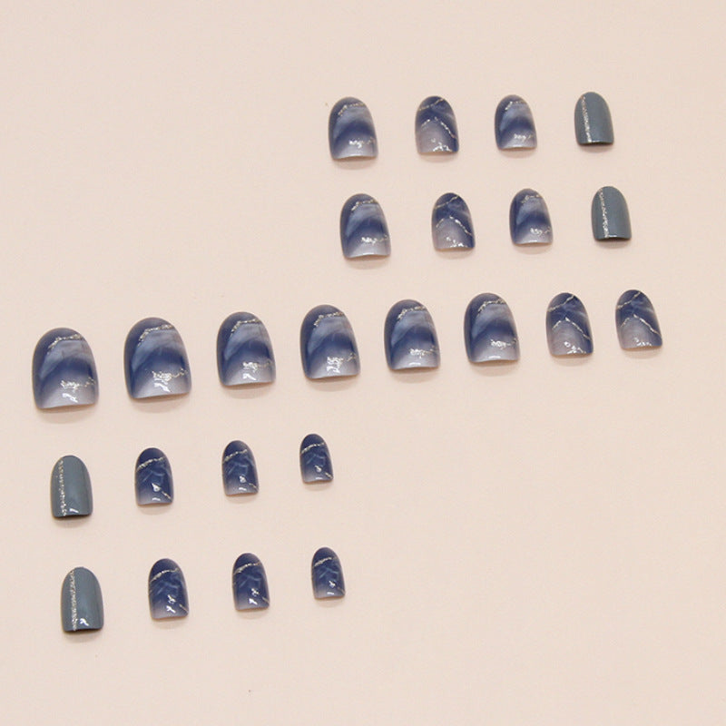 1Premium Marble Design Press-On Nail Tips Miroken
