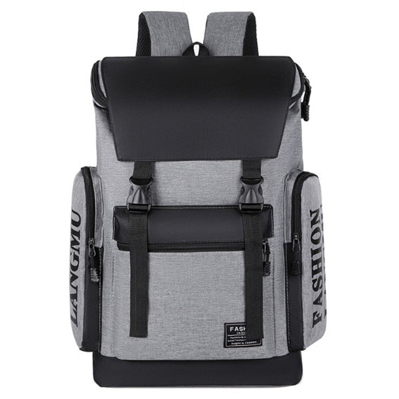 1Versatile Roll-Top Backpack with Multiple Compartments Miroken
