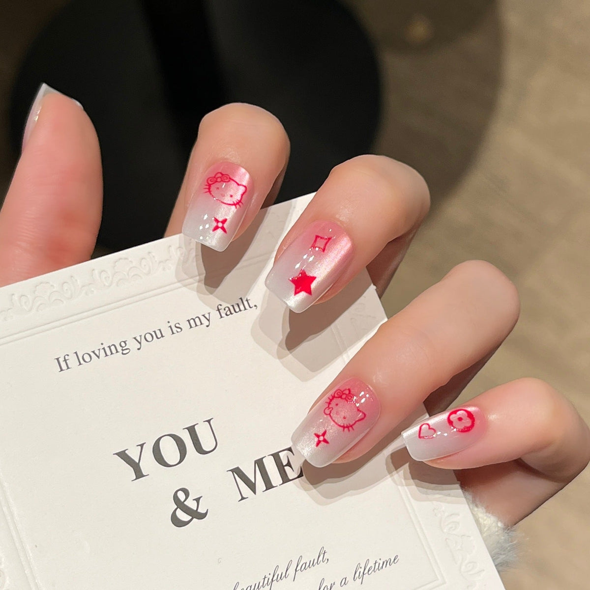 1Artistic Press-On Nails Miroken
