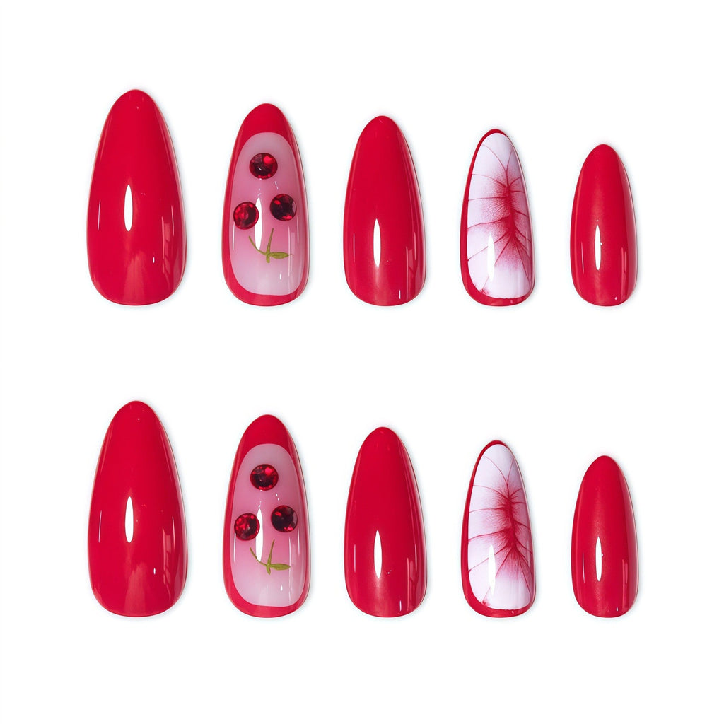 1Artistic Cherry Blossom Nail Design Miroken