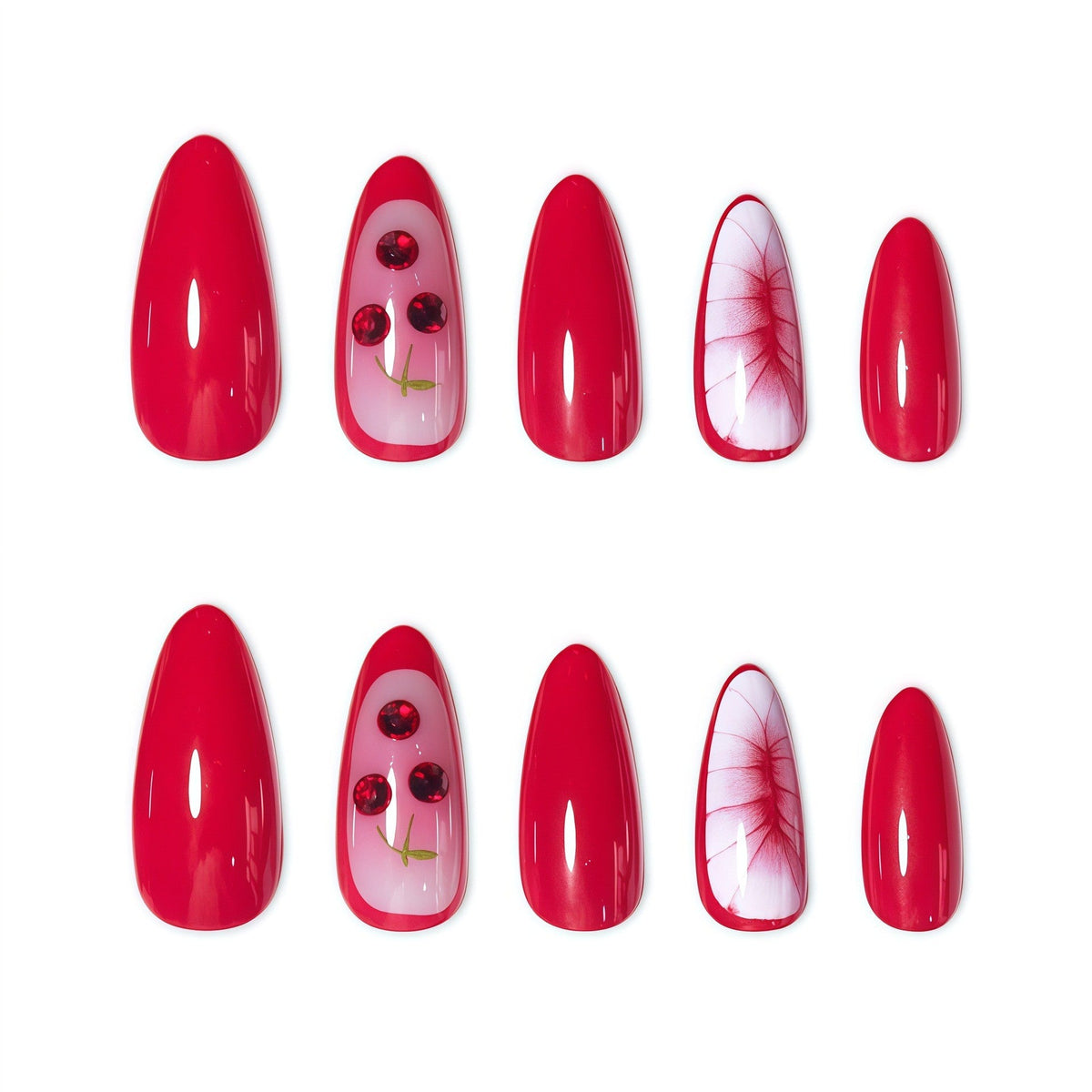 1Artistic Cherry Blossom Nail Design Miroken