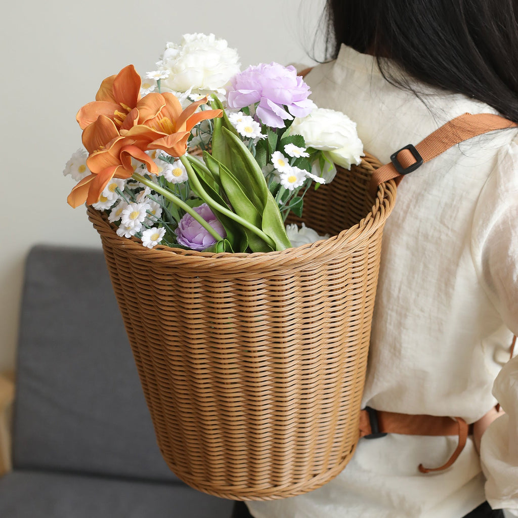 1Versatile Woven Carry Basket Miroken