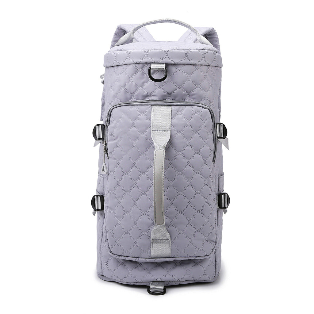 1Quilted Multi-Functional Travel Backpack Miroken