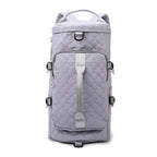 1Quilted Multi-Functional Travel Backpack Miroken