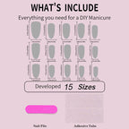 1Glamorous artificial nails Miroken