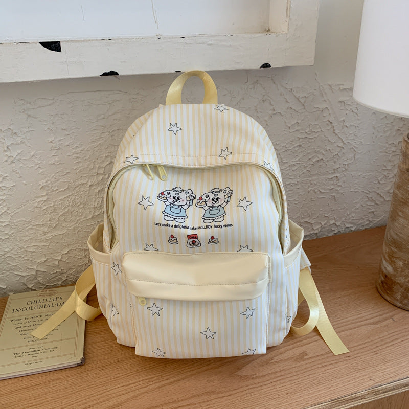 1Backpack with Colorful Animal Design and Practical Compartments Miroken