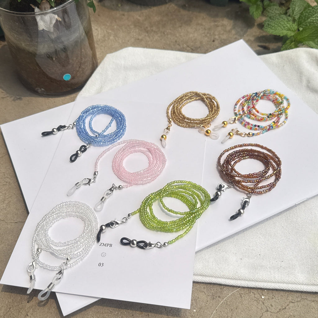 1Colorful Bead Eyewear Chain Miroken