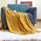 1Cozy Textured Throw Blanket Miroken