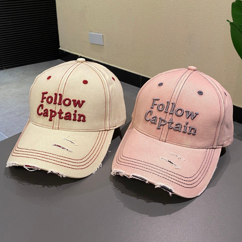 1Men's Distressed Vintage Baseball Cap Miroken