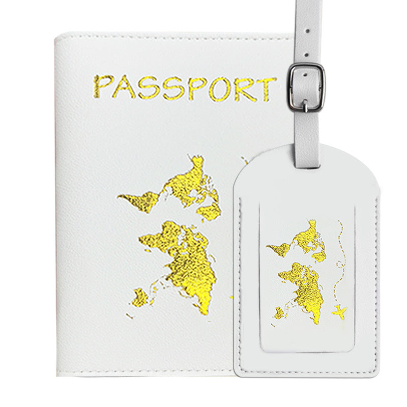 1Women's Passport Holder and Luggage Tag Set Miroken