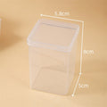 1Transparent Rectangular Storage Container Miroken