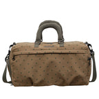 1Spacious Polka Dot Travel Duffel Miroken