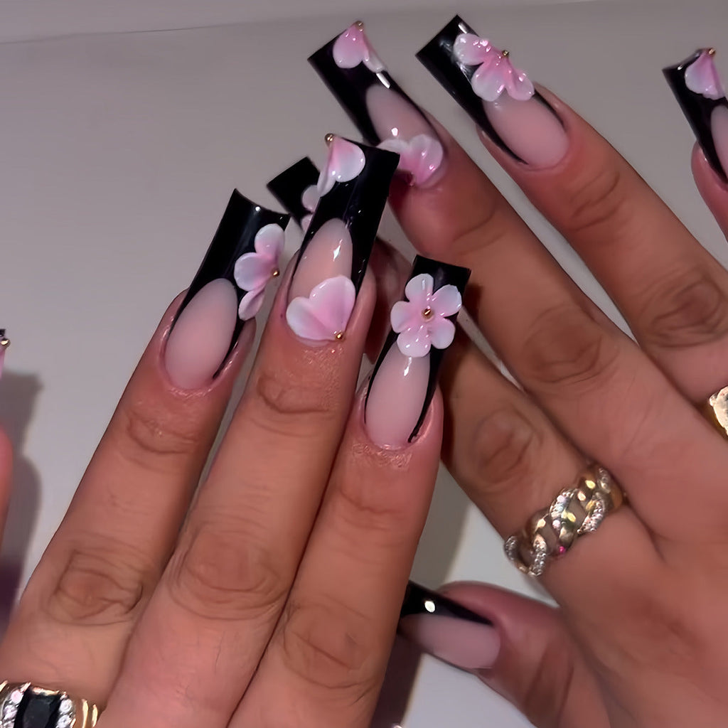 1Premium Floral Nail Art Enhancements Miroken