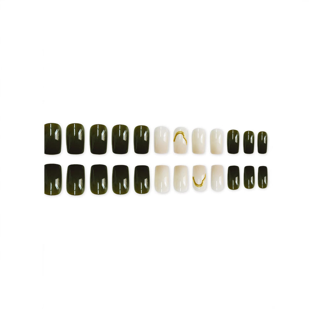 1Artistic Press-On Nail Design Miroken