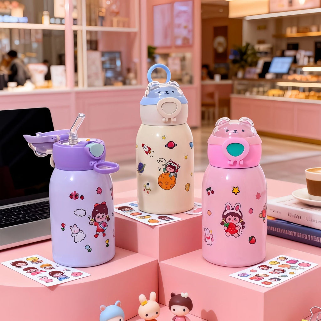 1Child-friendly drinking bottle with fill level indicator Miroken