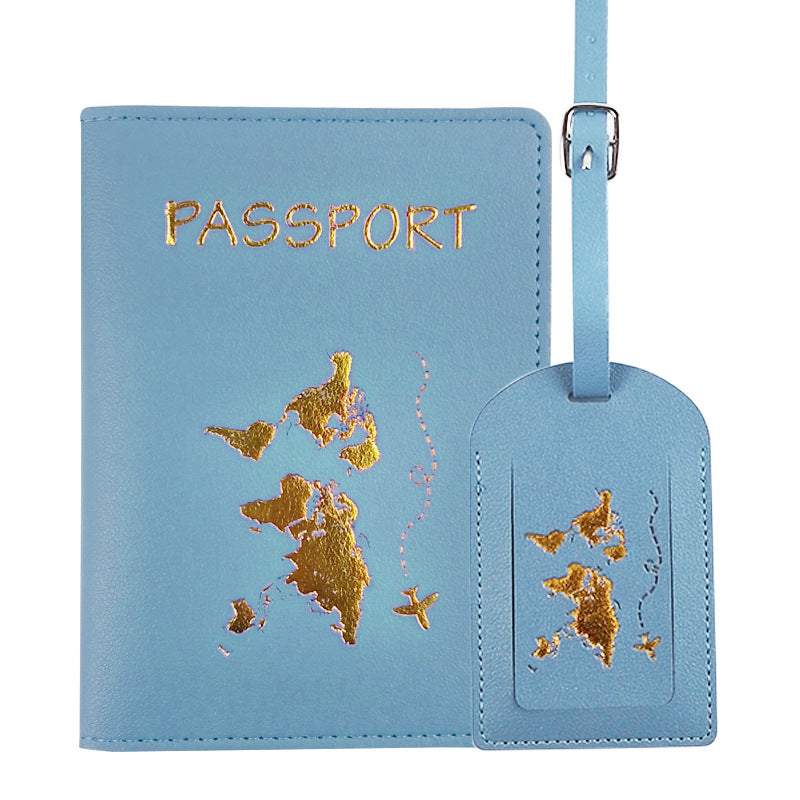 1Women's Passport Holder and Luggage Tag Set Miroken