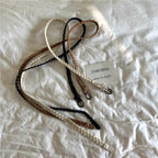 1Braided Leather Belt Miroken