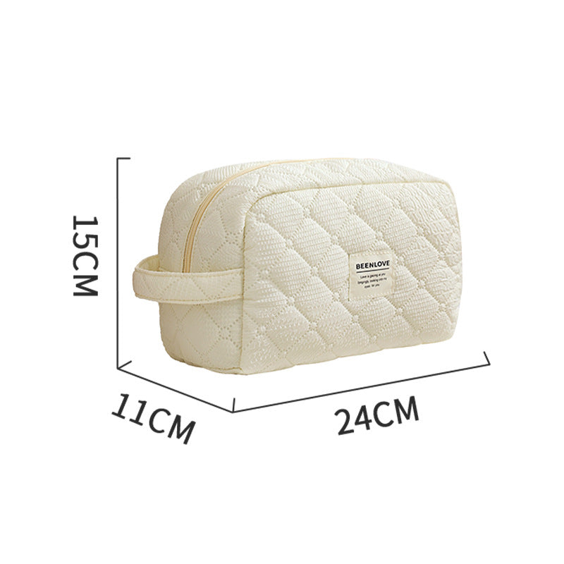 1Quilted Travel Toiletry Organizer Miroken
