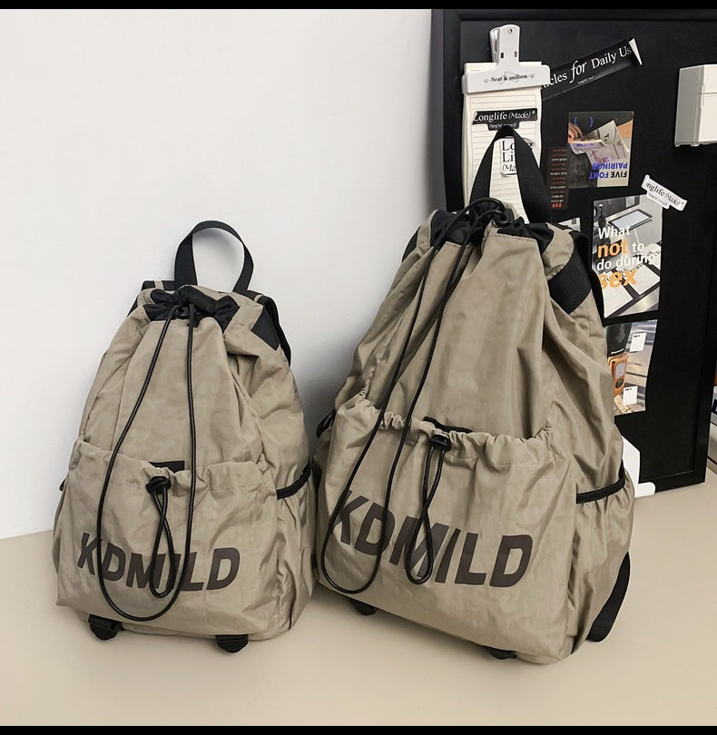 1Lightweight Multi-Functional Drawstring Backpack