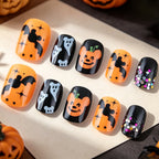 1Halloween-Themed Decorative Nail Art Miroken