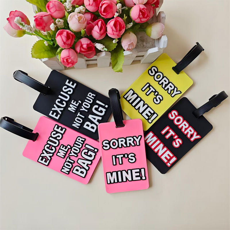 1Unisex Fun Statement Luggage Tag Miroken