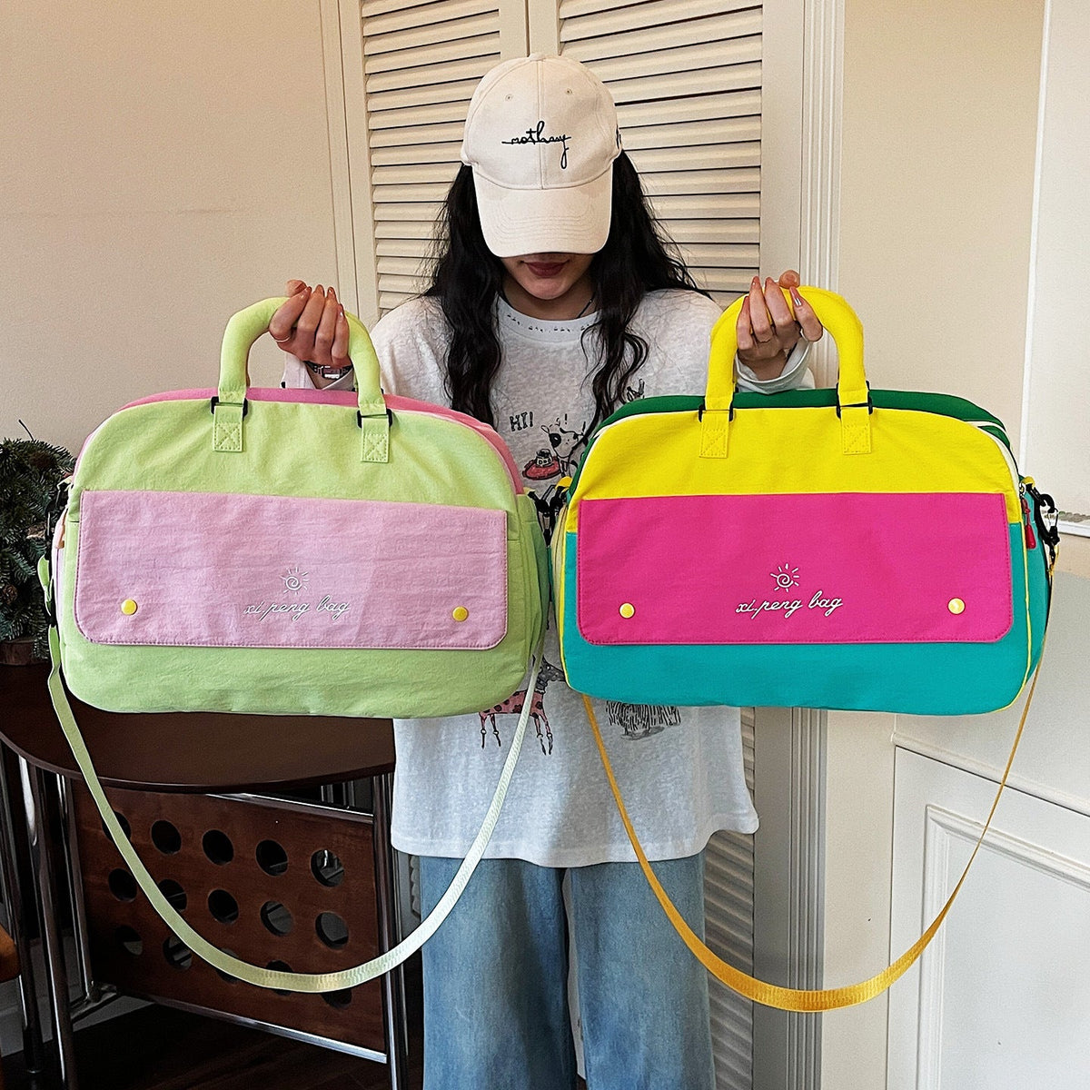 1Stylish Travel Gym Duffle Miroken