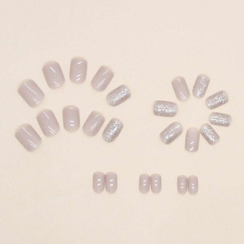 1Sparkling Glitter Nail Tip Set Miroken