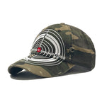 1Ladies Camouflage Cap with Embroidered Design Miroken