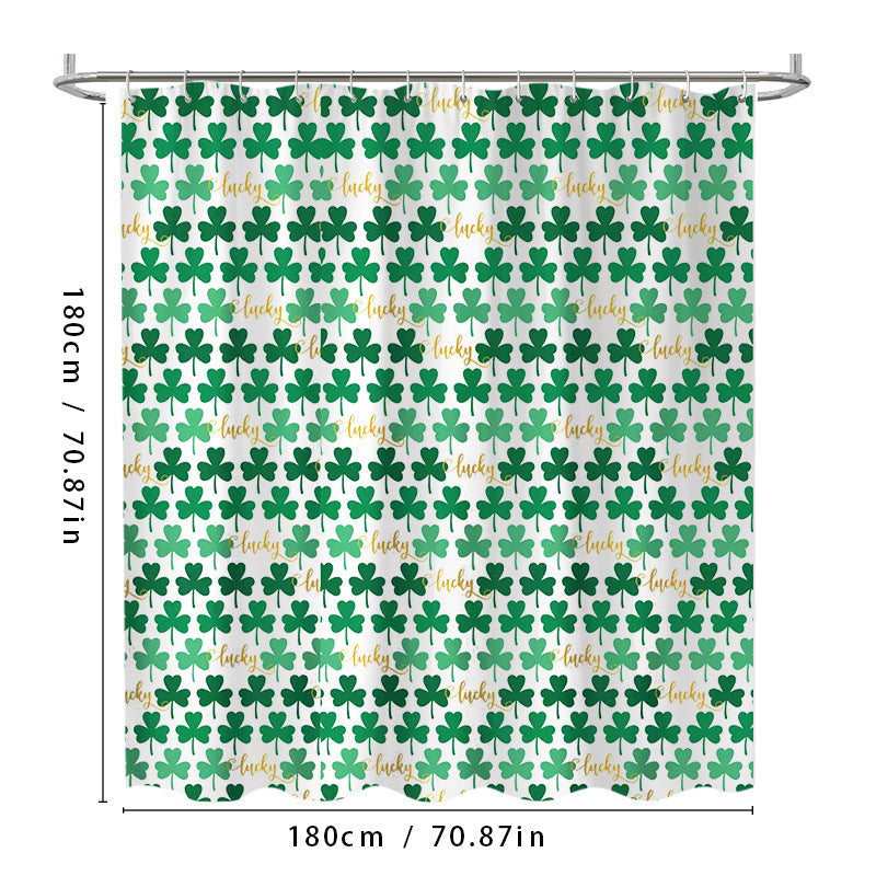1Decorative Shower Curtain Miroken