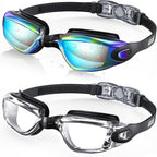 1Swim goggles with adjustable head strap and anti-fog technology Miroken