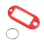 1Unisex Labels Keychain with Writable Area Miroken