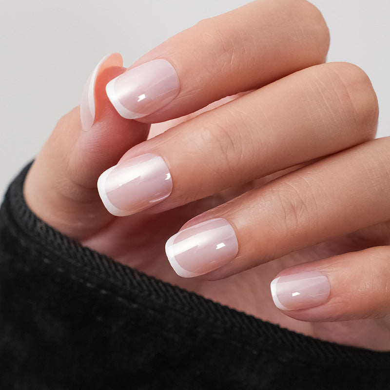 1Chic French Tip Press-On Nails Miroken