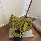 1WoVintage Polka Dot Crossbody Handbag Miroken