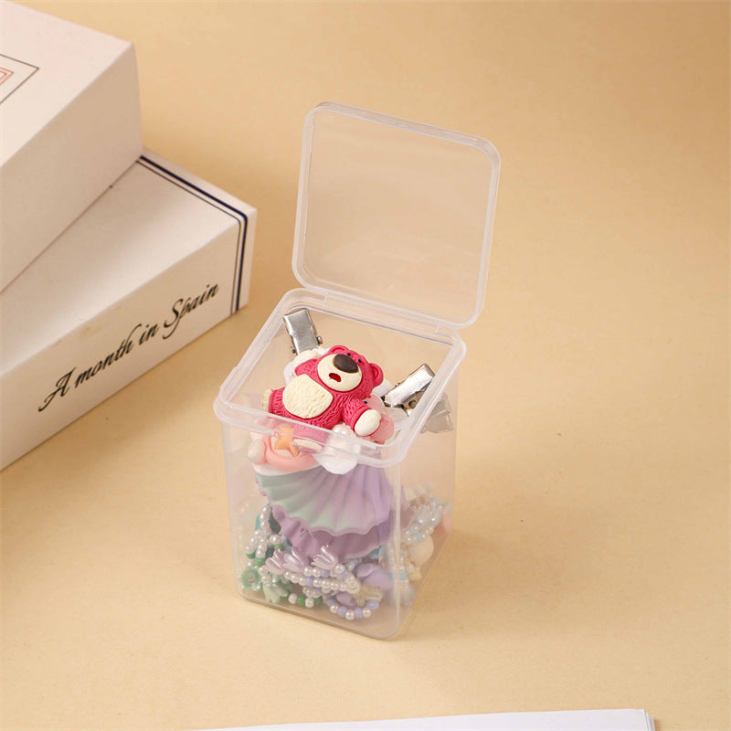 1Transparent Rectangular Storage Container Miroken