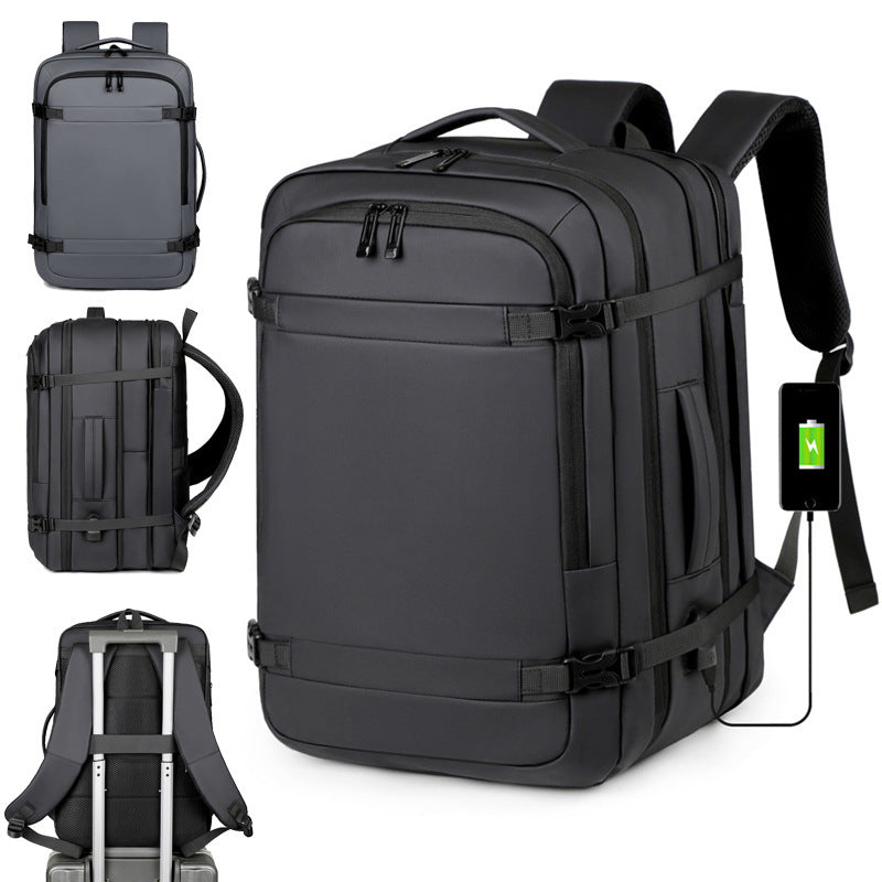 1Technical Multi-Compartment Travel Backpack Miroken