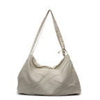 1Textured Fabric Shoulder Hobo Bag Miroken